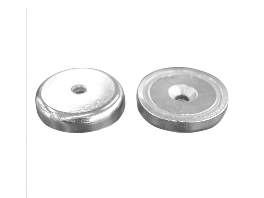 Neodymium Pot Magnet Ø42mm x 9mm - 6.5mm Countersunk Hole