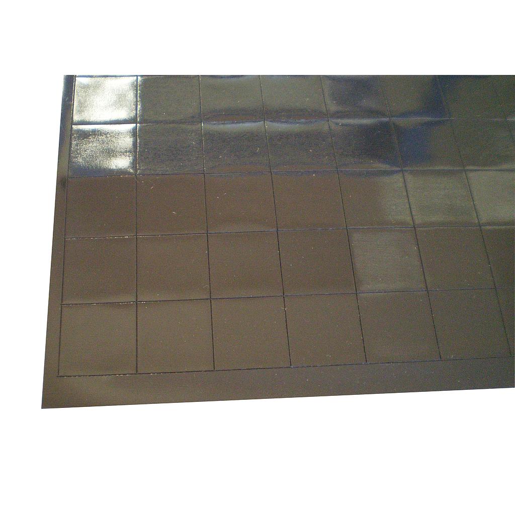 Magnetic Sheet - Self Adhesive Score Cut 60mm x 30mm x 0.7mm - 50 per sheet