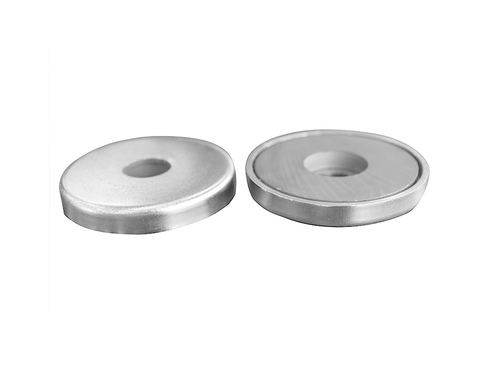 Ceramic Ferrite Pot Magnet Ø67mm x 9.5mm - 18mm Hole     