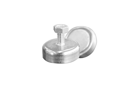 [10417] Neodymium Pot Magnet Ø16mm x 5mm - M4 External Thread