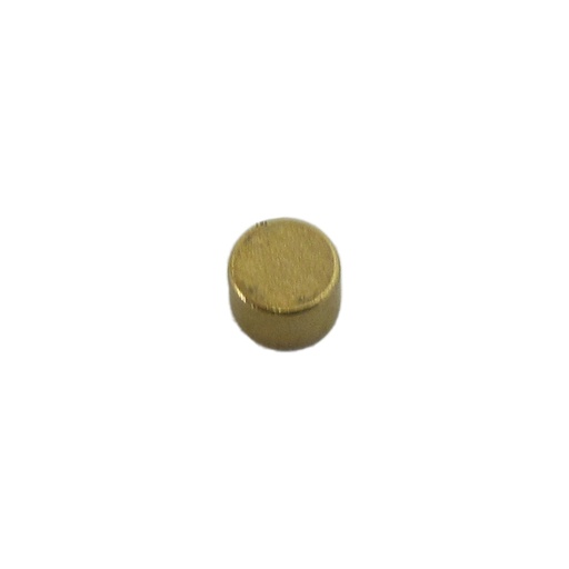 [10582] Neodymium Disc Magnet Ø3mm x 2mm N38 Gold Plated