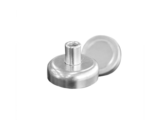 [10325] Neodymium Pot Magnet Ø25mm x 17mm - M5 Internal Thread