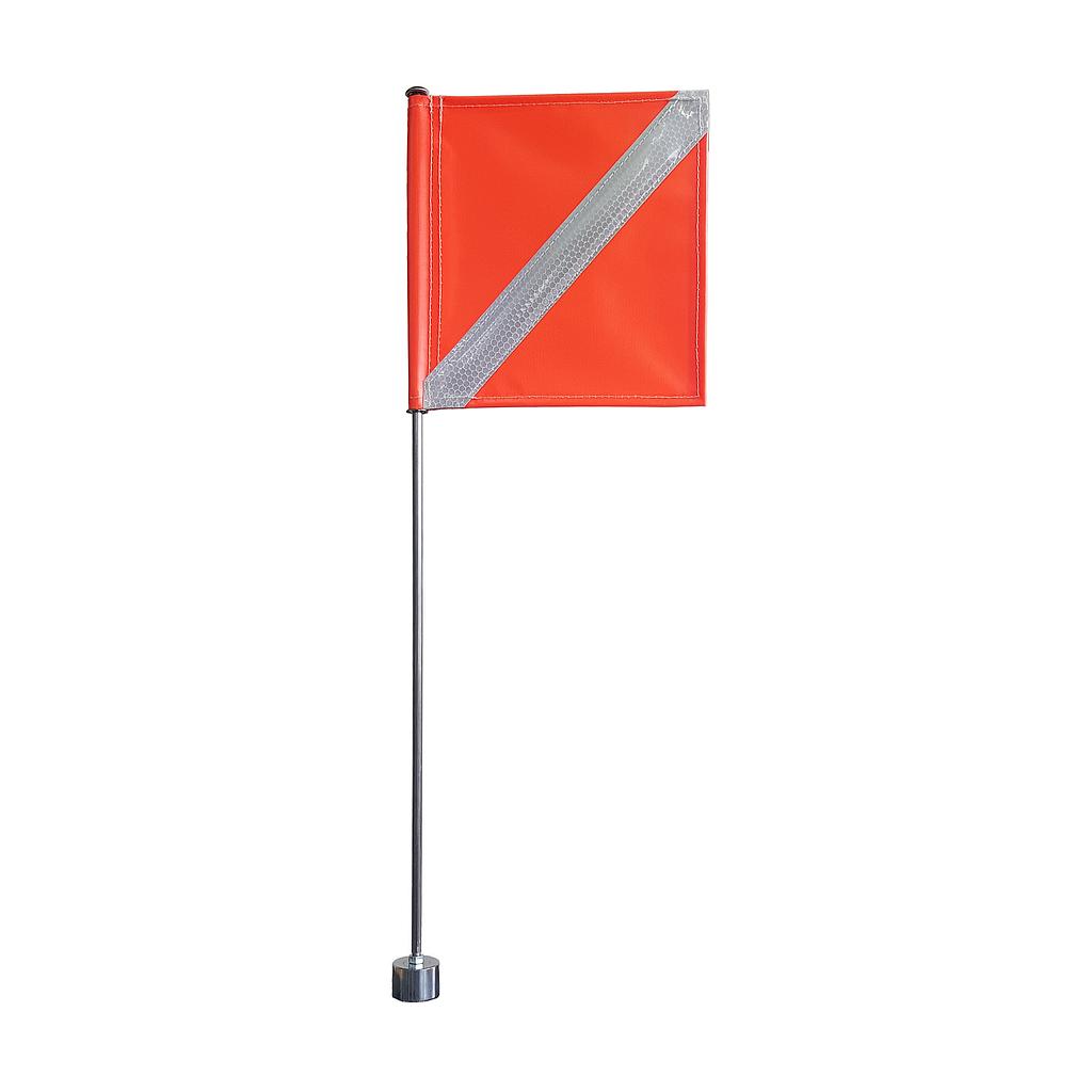 Safety Flag with Magnet Base | Magnetic Solutions | Industrial Magnets ...